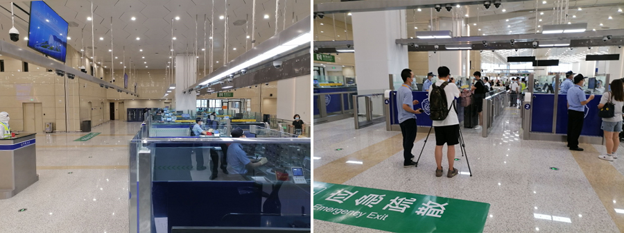 横琴口岸新旅检区域开通启用，新利(中国)xinli·官方网页版,总裁蒋冰受邀参加仪式